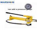 High Pressure Manual Pump with Pressure Gauge Adapt