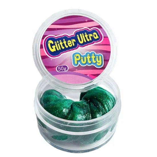 High-Quality Multifaceted Glitter Shimmer Sparkling Bouncing Putty: Popular & Exciting Toy Option