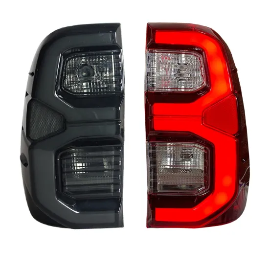 Auto Lamps Car Rear Lamps for Toyota Hilux 2016-2022