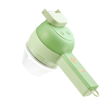 Gand-held 4-in-1 Food Chopper Slicer Slicer Grinder Mixer dengan Pengisian USB
