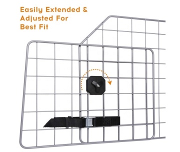 3D Curved PVC Coated Wire Mesh Pet Barrier - 2M Security Fence for Car & Farm Use