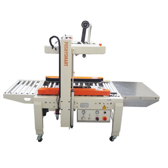 Automatic Adhesive Tape Carton Box Sealing and Strapping Machine