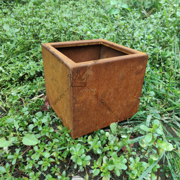 Metal And Wood Planter Boxes