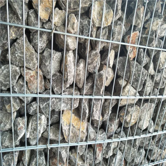 Hot dipped galvanized welded stone gabion cage