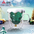 300ml high borosilicate heat-resistant glass coffee cup