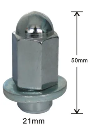 Long specialty lug nuts