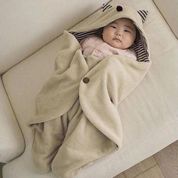 Cute Baby Sleeping Bags Newborn Baby Cocoon Swaddle Wrap 100% Cotton 0-8 Months Baby Blanket Swaddling Wrap Sleepsack