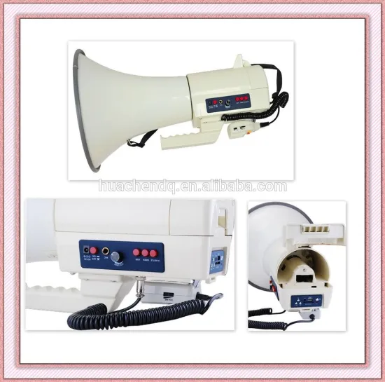 MP3+12v DC JACK+ USB/SD card slot 45W usb pa speaker hailer