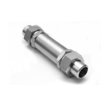 High Pressure Welding Stainless Steel 304 External Thread Straight Check Valve