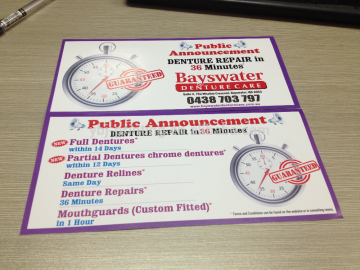 DL/A4/A5 flyer printing factory