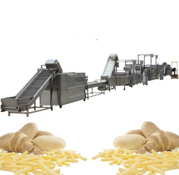 Automatische Kartoffelchips und Produktionslinienmaschine für französische Pommes Frites