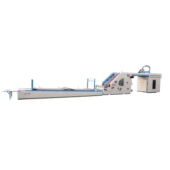 Automatic 3 in 1 5ply servo high speed flute laminating laminator machine for corrugated box