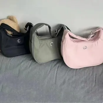 New Lulu Mini Shoulder Bag, Yoga-Style Horn Shape Axillary Pouch: Your Perfect Accessory Companion