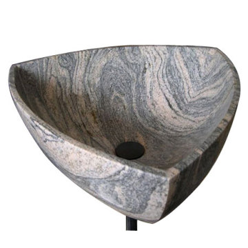 Trangular Stone Basin