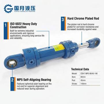 Hydraulic Cylinder with Spherical Bearing