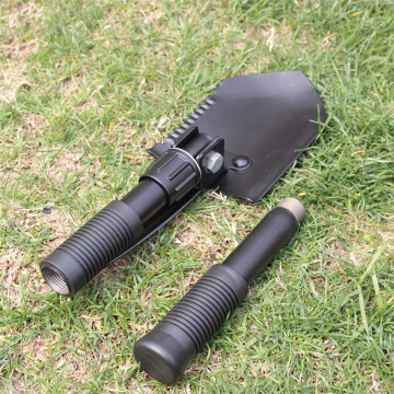 Portable Folding Steel Camp Shovel with Saw - Multifunctional Survival Tool
