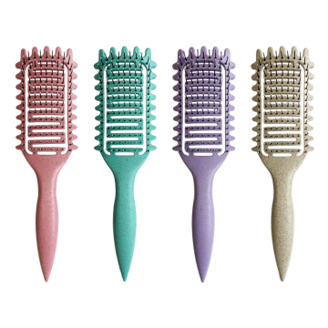 Herramienta de peluquería de Curl ecológico: Huecar el maldito cepillo para el cabello largo y grueso