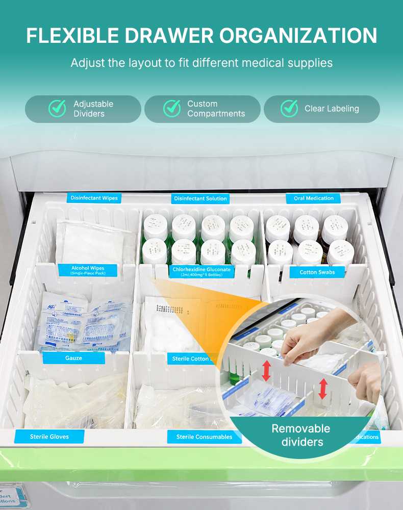 anaesthesia drug trolley