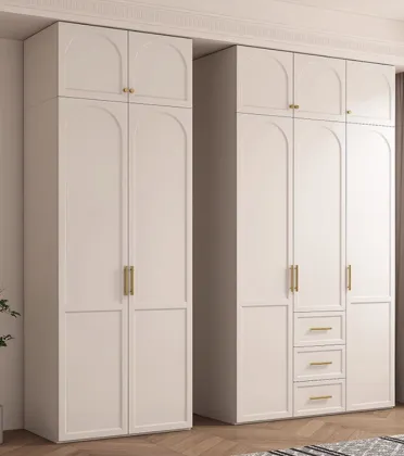 Solid wood wardrobe armoire