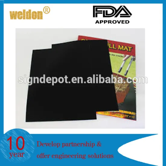 Non-stick and Reusable PTFE BBQ Grilling Mat/ PTFE Oven Liner