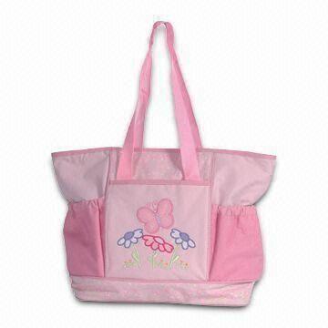 Diaper Bag, Available in Various Styles and Sizes, Fashionable and Useful, Measures 37 x 12 x 27cm