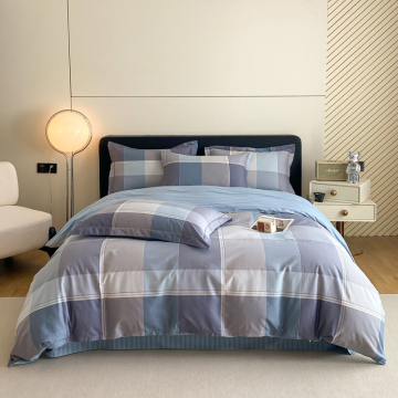 100% Cotton Bed Sheet Set - Wholesale Sateen Bedlinen Comforter Quilt Cover Set