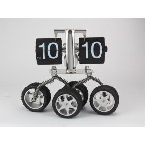 Four Wheels Funny Flip Clock