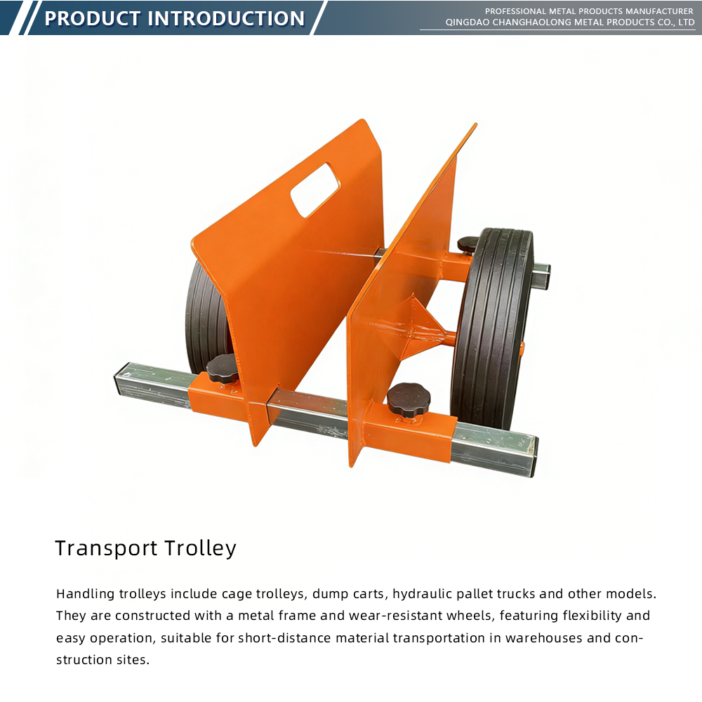 Clamp-Type Sheet Material Handling Trolley X