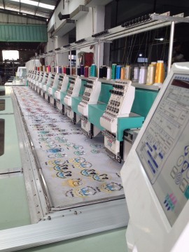 High Cost-Effective 12 heads 480*680 TMFD-G912 tajima embroidery machine