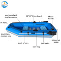 Fishing Boat wear-resistant folding raft boat 2 person fishing boat Supplier