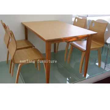 Cheap Cafe Furniture: Bent Plywood Dining Chairs