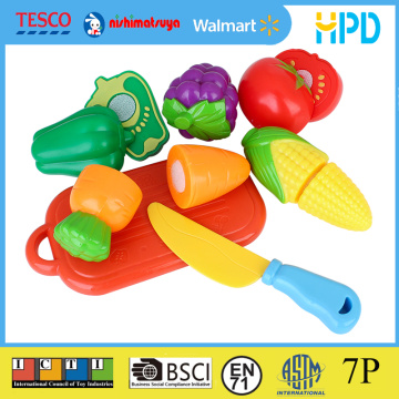 Learning Plastic Cutting Fruits Vegetables Toy S