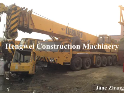 USED TRUCK CRANE LIEBHERR LTM1025