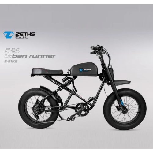 Bike elettrica con leve del freno