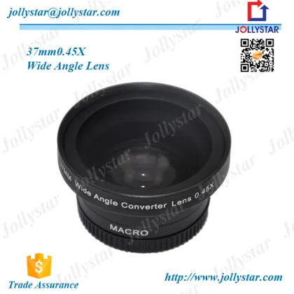 37mm 0.45X UV49 Wide Angle Lens for Canon Lens and Nikon Lens