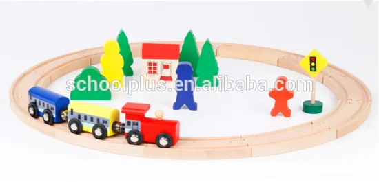 25pc Wooden Train Set toys for kids