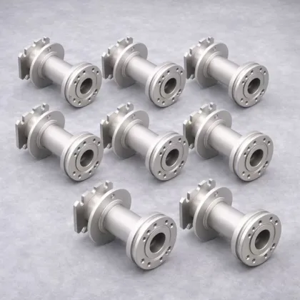 Precision CNC Machining flanged hub for Transmission Systems