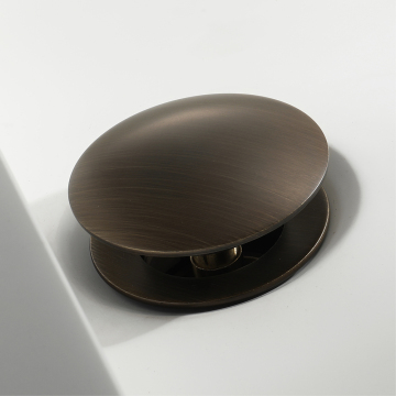 Full Copper Bronze Basin Pop Up Drain
