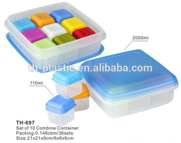 Set Of 10pcs Combine Container TH-697