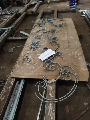 wrought iron entry doors, custom iron doors