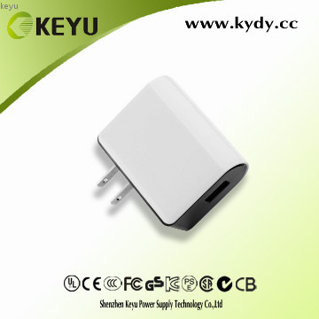 USB travel power adapter with nice frame