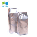 Coffee Side Gusset Bag With Flat Bottom Pouch