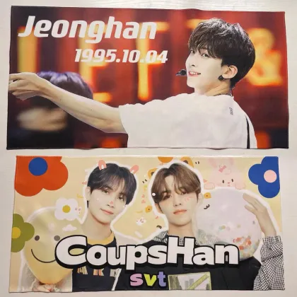 Customized Reflective Kpop Slogan Banner Towel - Factory Price