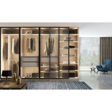 Extrusão de alumínio personalizada para quadros de guarda -roupa (OEM/ODM)