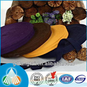 Pure herribone 1.5 inch cotton webbing for packing