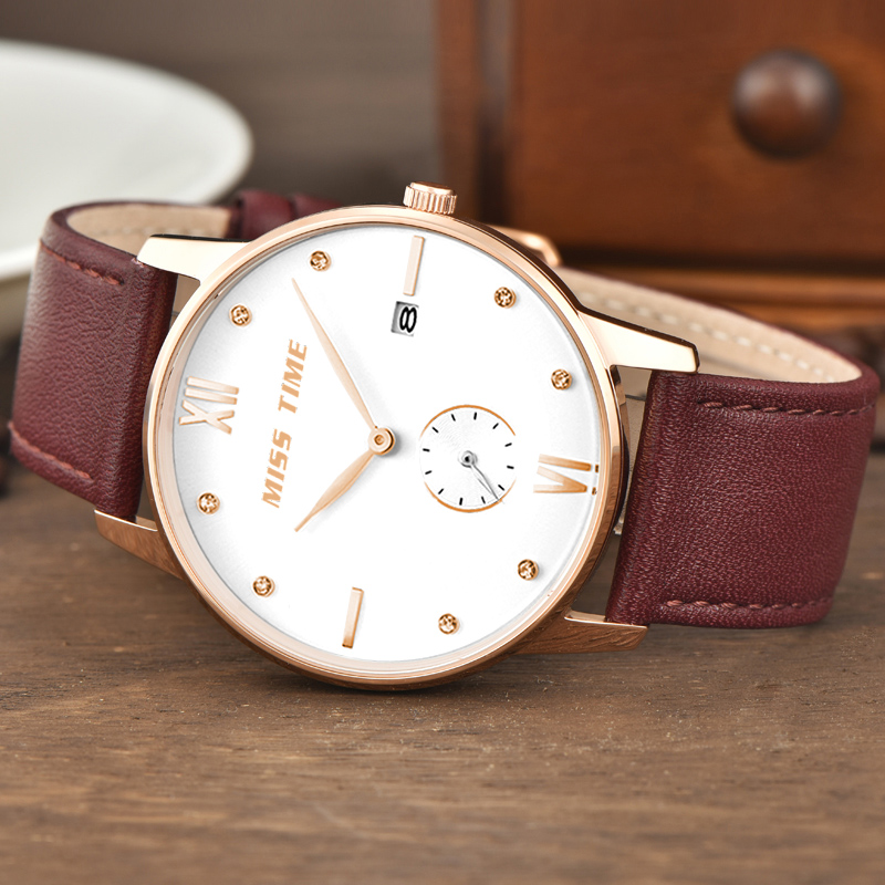 Oem Stainless Steel Case Waterproof Quartz Watches