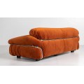 Samtstoffmodularsofa Sesann -Sofa