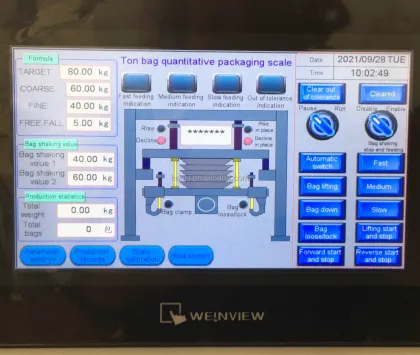 Screw Feeding Corn Starch Gluten Flour Powder Packaging Machine