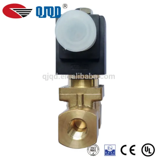 Widely Used DC 24V Guide Type Normally Open Solenoid Valve