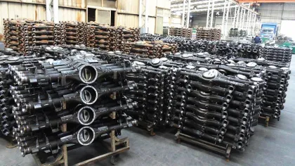 Automotive axle housing cut band saw machine